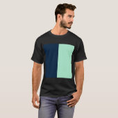 Sailor Blue en Mint T-shirt (Voorkant volledig)