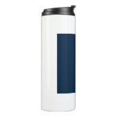 Sailor Blue en Mint Thermosbeker (Gedraaid links)