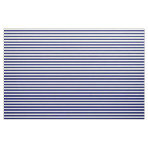 Sailor Blue & White Beach Stripes (kleinschalig) Stof