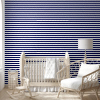 Sailor Blue & White Stripes (kleinschalig)