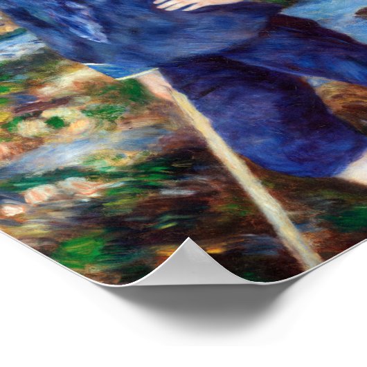 Sailor Boy door Pierre-Auguste Renoir Poster (Hoek)