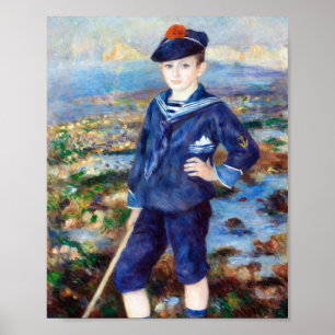 Sailor Boy door Pierre-Auguste Renoir Poster