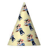 Sailor Boy Party Pet Feesthoedjes (Links)