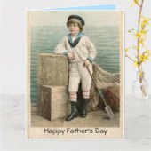  SAILOR BOY VADERDAG KAART (Gele Bloem)