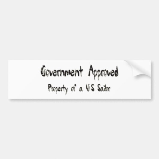 Sailor - Bumpersticker (Voorkant)