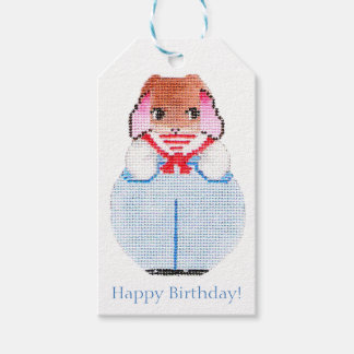 Sailor Bunny gift label Cadeaulabel