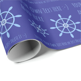 Sailor Captain Boots Eigenaar Persoonlijke Gift Sj Cadeaupapier