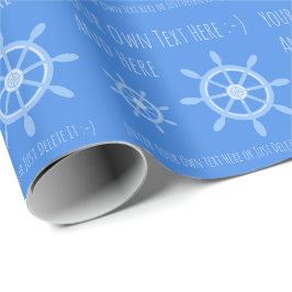 Sailor Captain Boots Eigenaar Persoonlijke Gift Sj Cadeaupapier