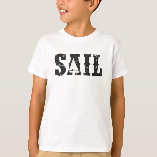 Sailor Captain Sail Zee Grappig cadeau-idee T-shirt (Voorkant)