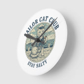 Sailor Cat Club Ronde Klok (Hoek)