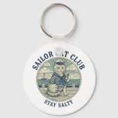 Sailor Cat Club Sleutelhanger (Voorkant)