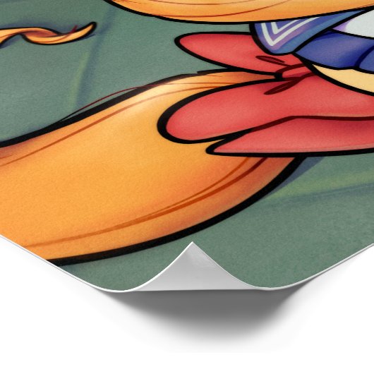 Sailor Cat Poster (Hoek)