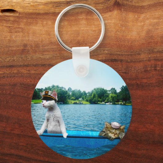 Sailor Cats Sleutelhanger (Voorkant)