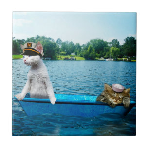 Sailor Cats Tegeltje