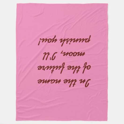 Sailor chibi moon reus fleece deken (Voorkant)