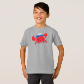 Sailor Crab, Cute Crab, Sailor Pet, Sailor, Sailin T-shirt (Voorkant volledig)