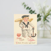  Sailor Cupid Valentijn Briefkaart (Staand voorkant)