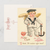  Sailor Cupid Valentijn Briefkaart (Voorkant / Achterkant)