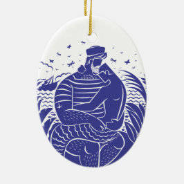Sailor Dad O Keramisch Ornament