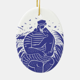 Sailor Dad O Keramisch Ornament