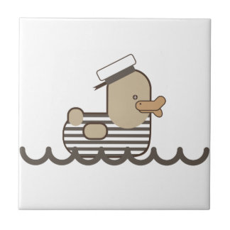 Sailor Duck Tegeltje
