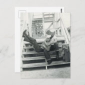 Sailor Embrace Briefkaart (Voorkant / Achterkant)