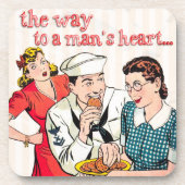  Sailor en House Wife Art Quote Bier Onderzetter (Voorkant)