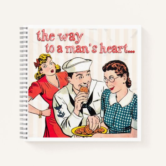  Sailor en House Wife Art Quote Notitieboek (Voorkant)