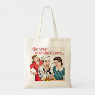 Sailor en Huisvrouw uit de jaren '50 Tote Bag