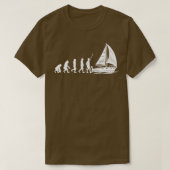 Sailor Evolution Gift Sailing T-shirt (Design voorkant)