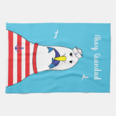 Sailor Ex Mariner Seagull Character (in ruste) Theedoek (Horizontaal)