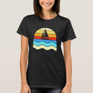 Sailor Fisherman Vist Sailing Retro Style Sail T-shirt