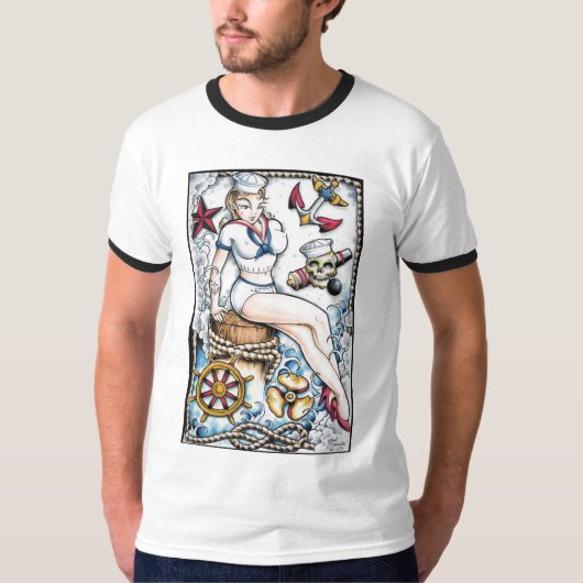 Sailor Girl T-shirt (Voorkant)