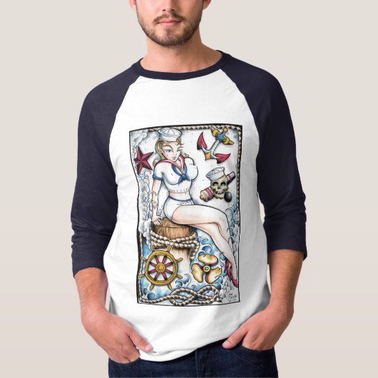 Sailor Girl T-shirt (Voorkant)