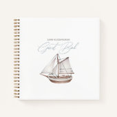 Sailor Guest Book Nautical Baby shower Notitieboek (Voorkant)