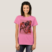 Sailor Hunks die het grote Pistool laden T-shirt (Voorkant volledig)