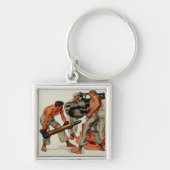 Sailor Hunks Lost het grote Pistool Sleutelhanger (Voorkant)