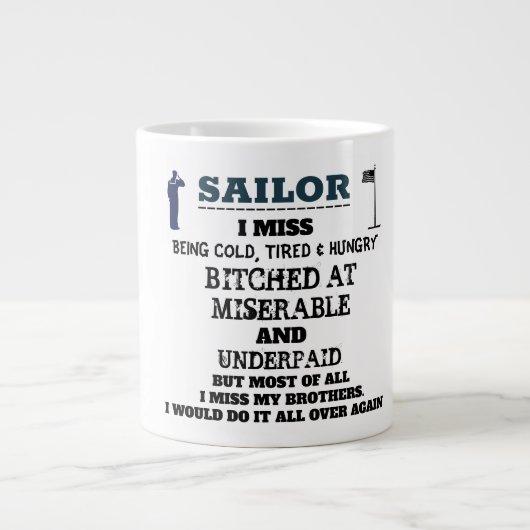 SAILOR - IK MIST DAT IK KOUD, GETIRED EN HONGRY BE GROTE KOFFIEKOP (Voorkant)