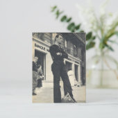 Sailor in Parijs Briefkaart (Staand voorkant)