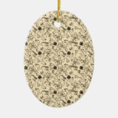 Sailor Jerry Pattern Keramisch Ornament (Voorkant)