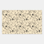 Sailor Jerry Pattern Rechthoekige Sticker (Voorkant)