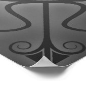 Sailor Jerry Retro Tattoo Anchor Chic Grunge Poster (Hoek)