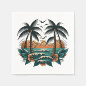 Sailor Jerry Style Servet (Voorkant)