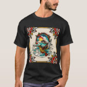 Sailor Jerry Vibes - Tropisch Tattoo Art T-shirt C (Voorkant)