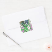 Sailor Jupiter Thunder Oak Evolution Vierkante Sticker (Envelop)
