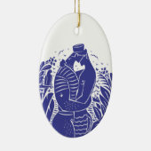 Sailor Kiss Keramisch Ornament (Rechts)