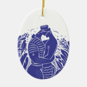Sailor Kiss Keramisch Ornament (Voorkant)