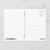 Sailor met telescoopgroet briefkaart (Achterkant)