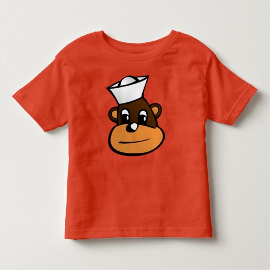 Sailor Monkey Kinder Shirts (Voorkant)