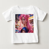 Sailor Moon met roze haar (Voorkant)